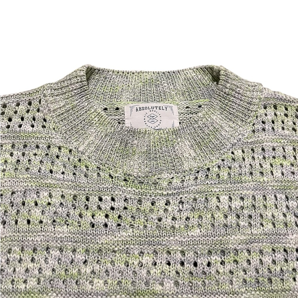 Absolutely Women’s Hole Knit Sweater In Size Large - Picture 4 of 5